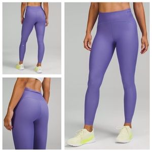 NWT lululemon SenseKnit HR Running Tight28" Charged Inidgo MSRP$168 Size 4